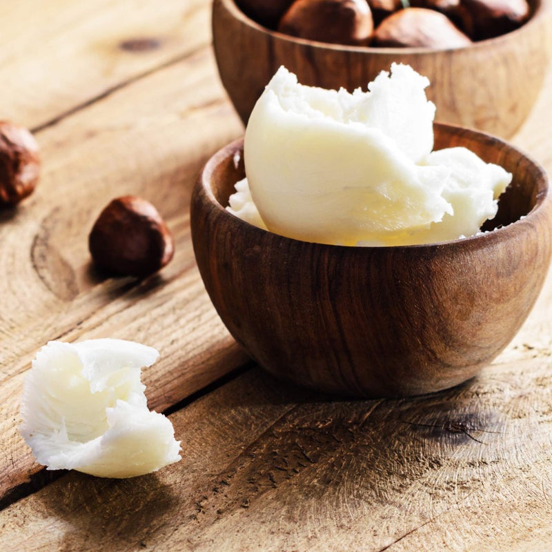 Sheanefit زبدة الشيا الأفريقية الخام غير المكررة من شينيفيت، زبدة جسم طبيعية، مرطب يومي ناعم وسلس للوجه والجسم، عاجي 8 أونصات (عبوة من 1) - Image 5