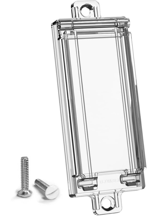 ILIVABLE Light Switch Guard, Child Proof Rocker Switch Plate Cover - Image 1