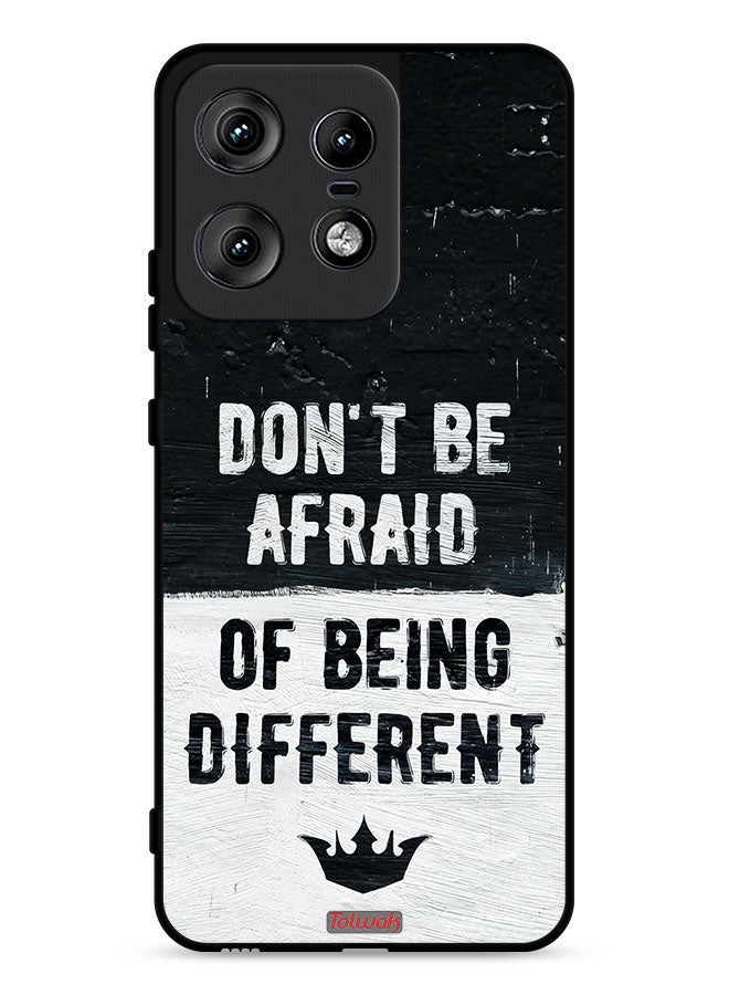 Tolwak Motorola Edge 50 Pro 5G Protective Case Cover Do Not Be Afraid Of Being Different - Image 1