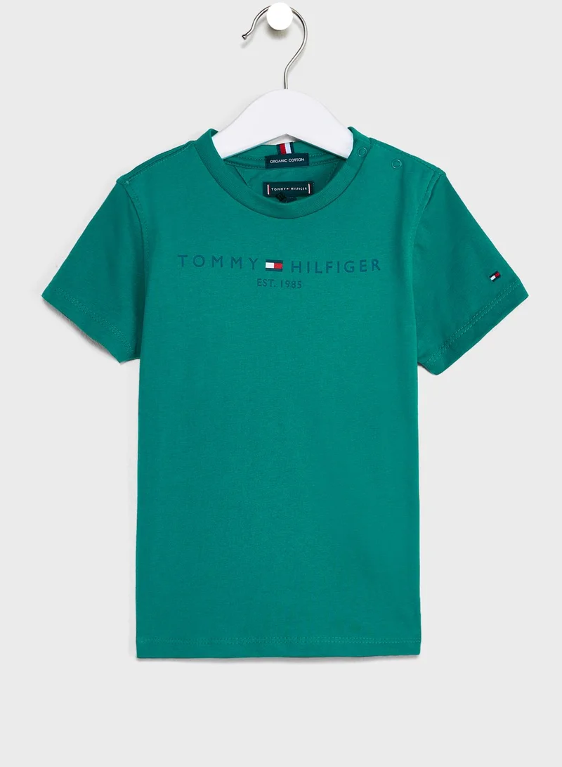 TOMMY HILFIGER Kids Essential Logo Tee