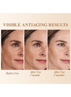 HKH Triple Retinol Anti-Aging Capsules Serum For Face,Double Peptide Anti Wrinkle Camellia,Niacinamide,Vitamin C,Va For Women To Tighten Sagging Skin,Reduce Fine Lines Essential Moisturizing Essence  - Image 4