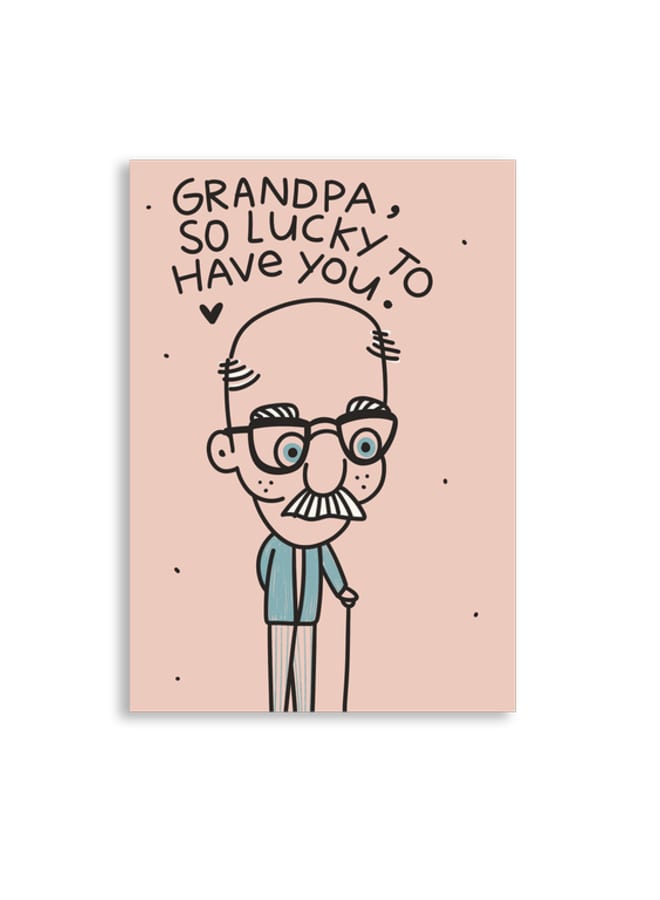 Greeting card GRANDPA LOVE