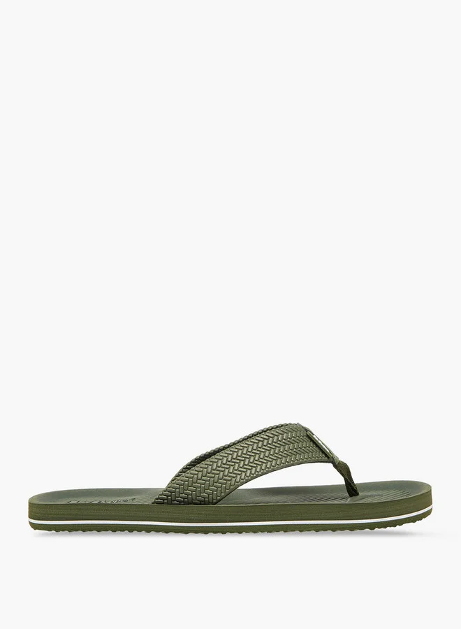 Lee Cooper Men's Textured Thong Slippers