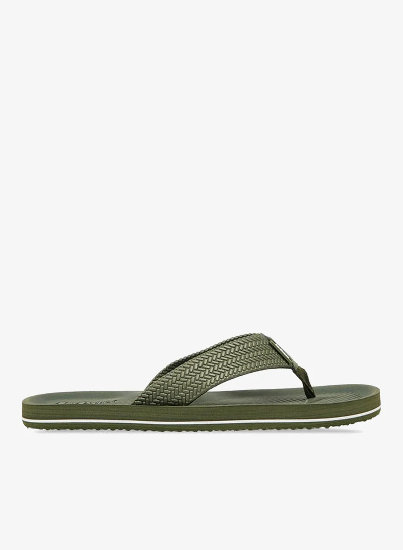 Men's Textured Thong Slippers