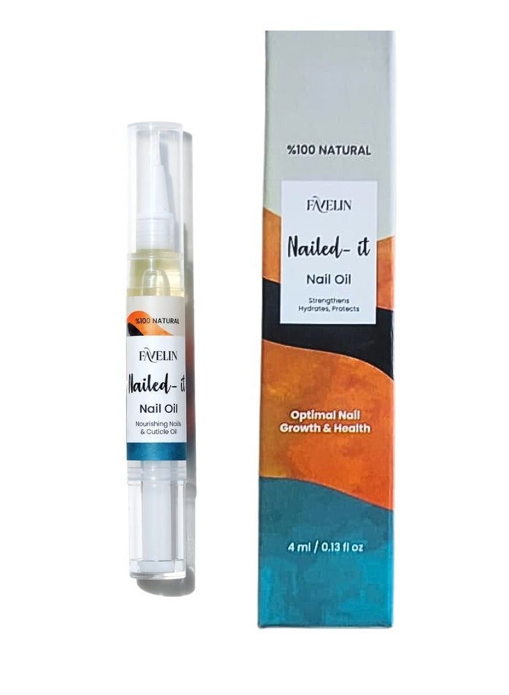 favelin Nailed It Nail Oil Nourishing 4 ml - Image 1