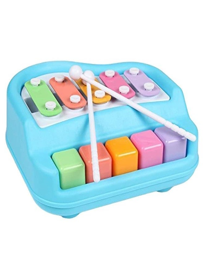 ROKTRY 5 Tiles Mini Piano,Development Musical Instruments Piano Toy, Music Education, Nursery, New Year Gifts,Piano Keyboard and Stick, Kids Drum Toy - Image 5