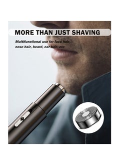 SYOSI SYOSI, Nose Hair Trimmer for Men and Women, USB Rechargeable Beard Trimmer, Ear Facial Hair Remover Electric for Women, Mini Nose Hair Remover Portable for Travel, Office  - Image 3