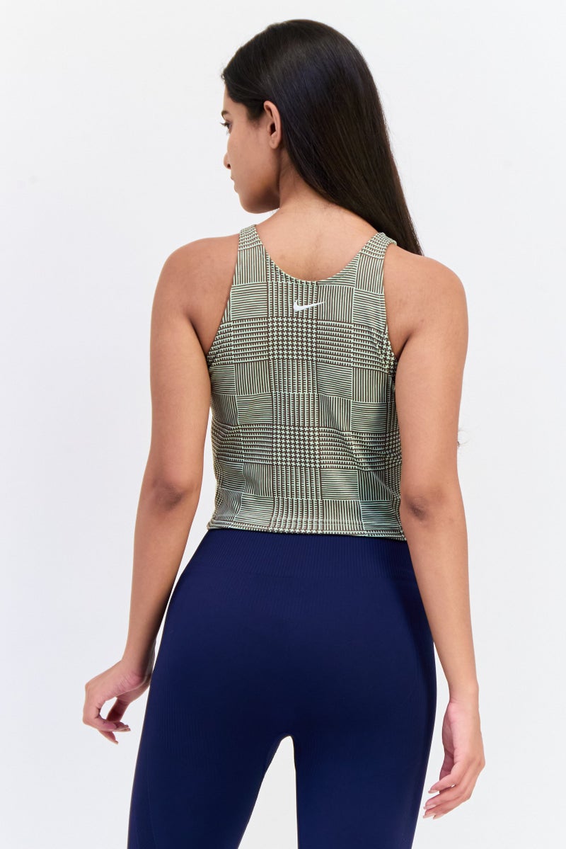 Nike Women Dri Fit Sleeveless Training Tank Top, Multicolor  - Image 3