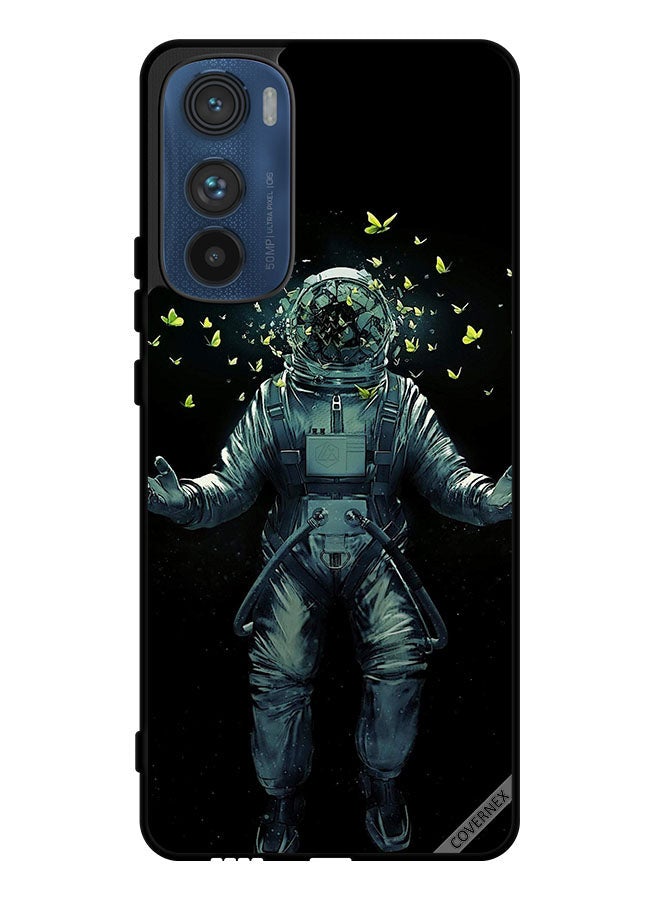 Covernex Protective Case Cover For Motorola Edge 30 Astronaut & Butterflies - Image 1