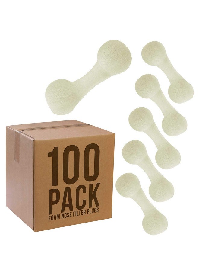 Belloccio - Pack Of 100 Disposable Nose Filter Plugs (Used For Sunless Airbrush Spray Tanning) - Image 1