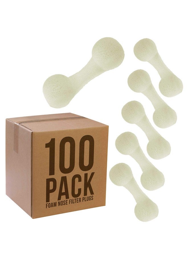 Belloccio - Pack Of 100 Disposable Nose Filter Plugs (Used For Sunless Airbrush Spray Tanning) - Image 1