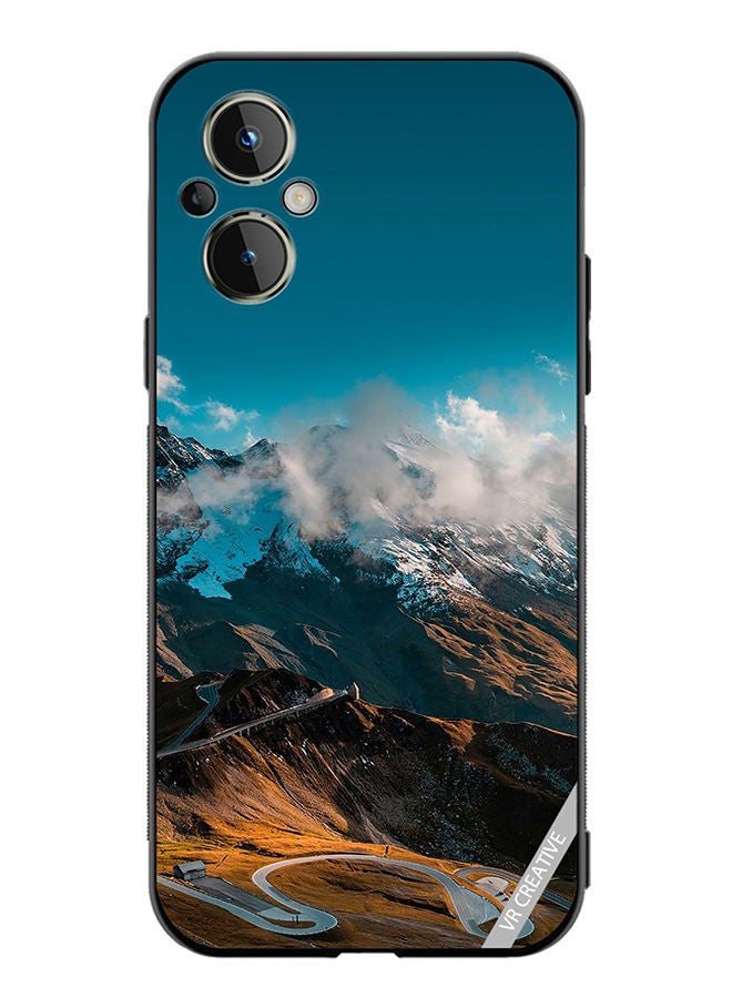 VR CREATIVE Protective Case Cover For OnePlus Nord N20 5G Road And Mountains Design Multicolour - Image 1