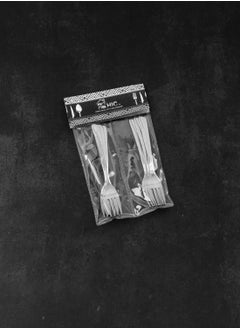 Hic 6-Piece Japanese Stainless Steel Dessert Fork Set Silver  - Image 4