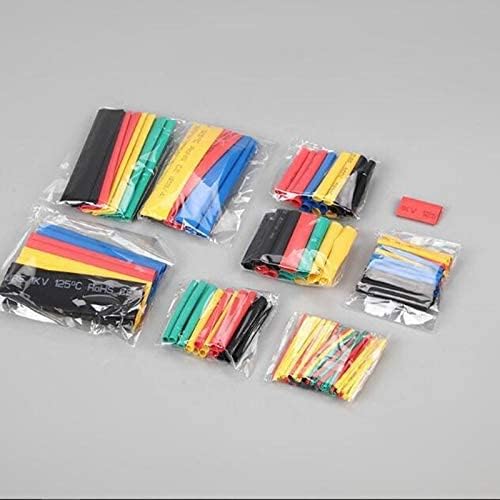 Immech Rpi Shop Polyolefin Heat Shrink Tube, Insulated Wire Cable Sleeving Wrap, 7 Different Cut Size Without Box - Multicolour, 130 Pieces - Image 5