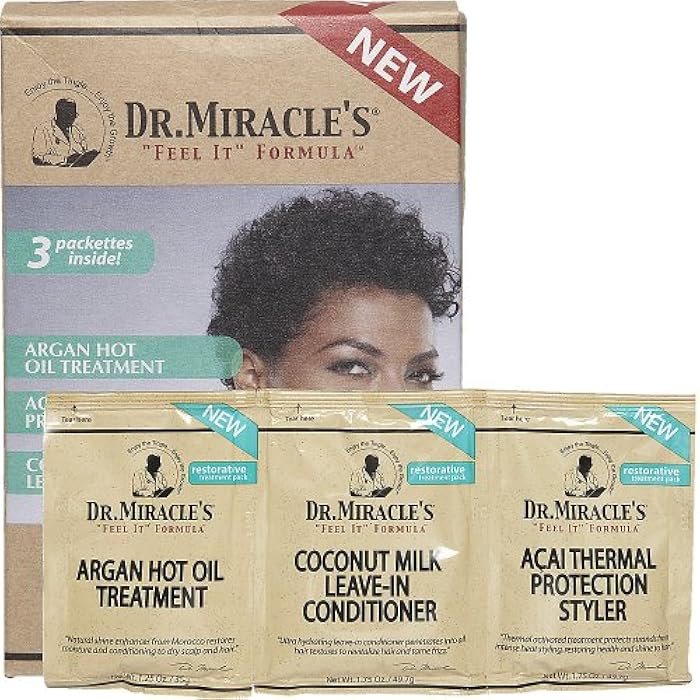 Dr. Miracle's Restorative Treatment Pack, 3 Count