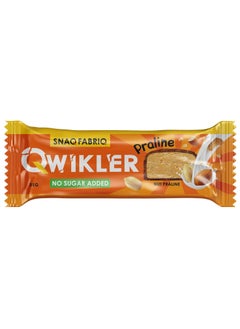 Snaq Fabriq Qwikler Bar with Nut Praline No Sugar Added 12x35g  - Image 5