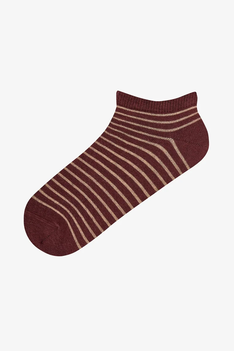 Penti PENTI Everyday Ribbed Striped Jacquard 2-Pack Ankle Socks