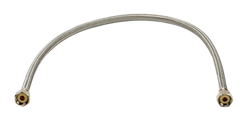 Fluidmaster B4F30 Faucet Connector, Braided Stainless Steel - 1/2 F.I.P. Thread x 1/2 F.I.P. Thread, 30-Inch Length - Image 2