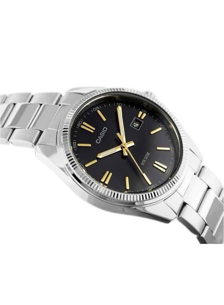 Casio Men's Watch - MTP-1302D-1A2VDF Black Dial - Image 2