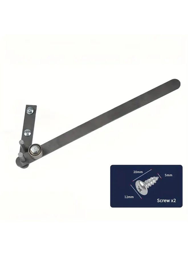 Heavy Duty Manual Pipe Bending Tool With Adjustable Lever For 1 8 Mm Pipes Compact Desktop Workbench Hvac Tool For Air Conditioners Construction Plumbing Professionals - Image 1
