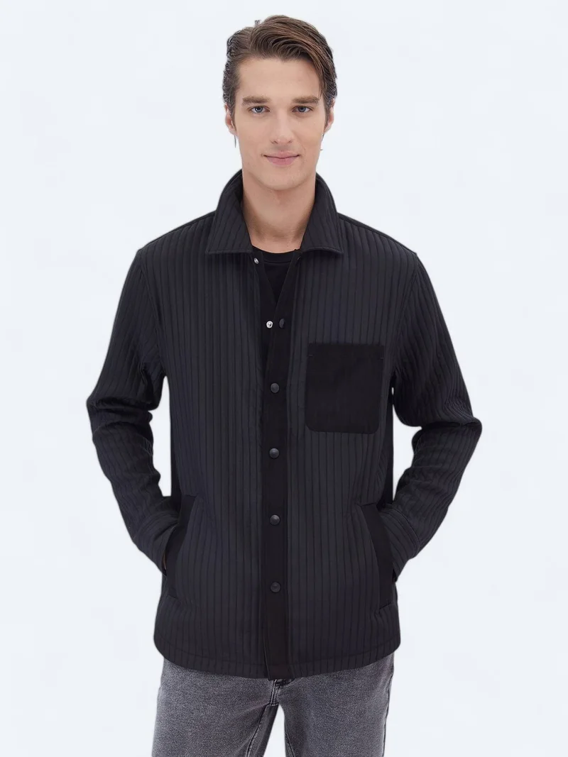 Kip Black Overshirt