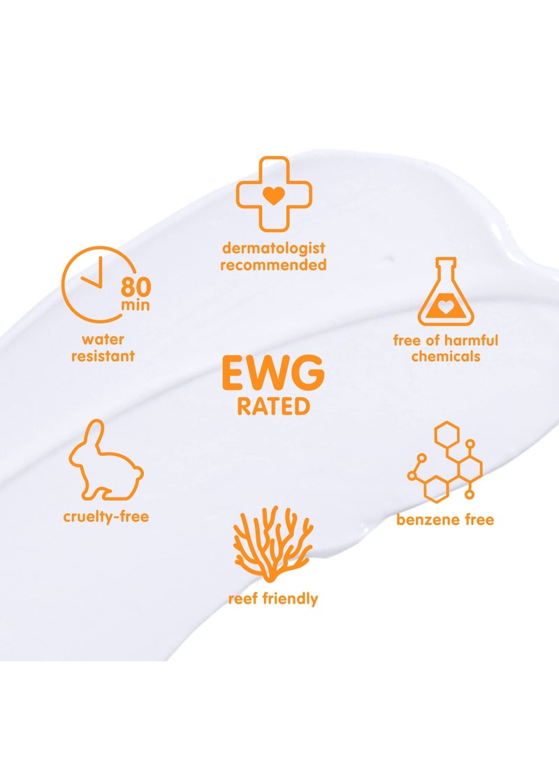 Thinkbaby SPF 50+ Baby Sunscreen, 6 Oz. - Safe, Natural Mineral Sun Cream for Babies - Water Resistant - Broad Spectrum UVA/UVB Sun Protection - Vegan Sunscreen for Kids - Image 5