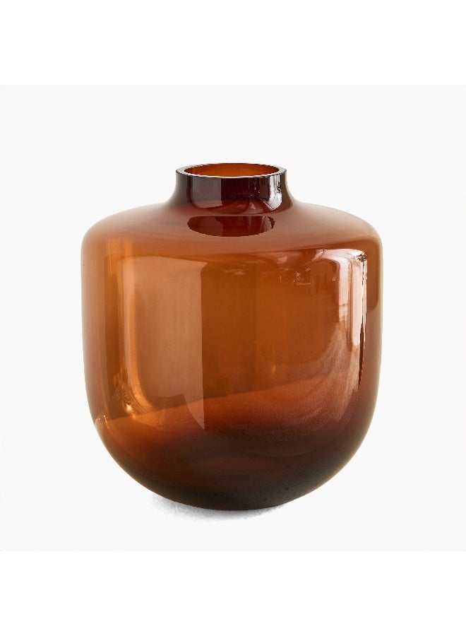 Home Box Pedro Decorative Heavy Glass Vase - 19.5x22 cm - Image 5