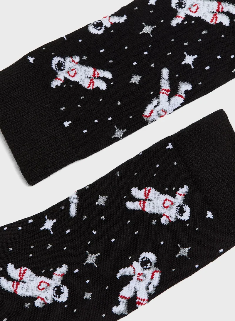 H&M Printed Socks
