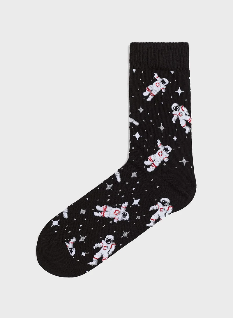 H&M Printed Socks