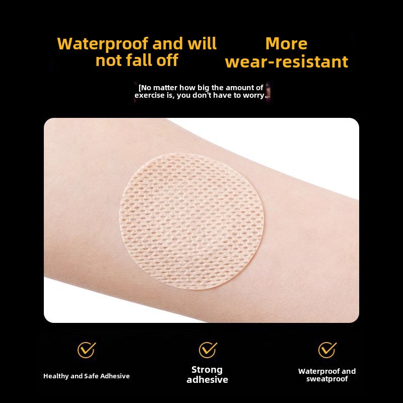 Mens Marathon Nipple Covers Running Sports Invisible skin color - Image 4