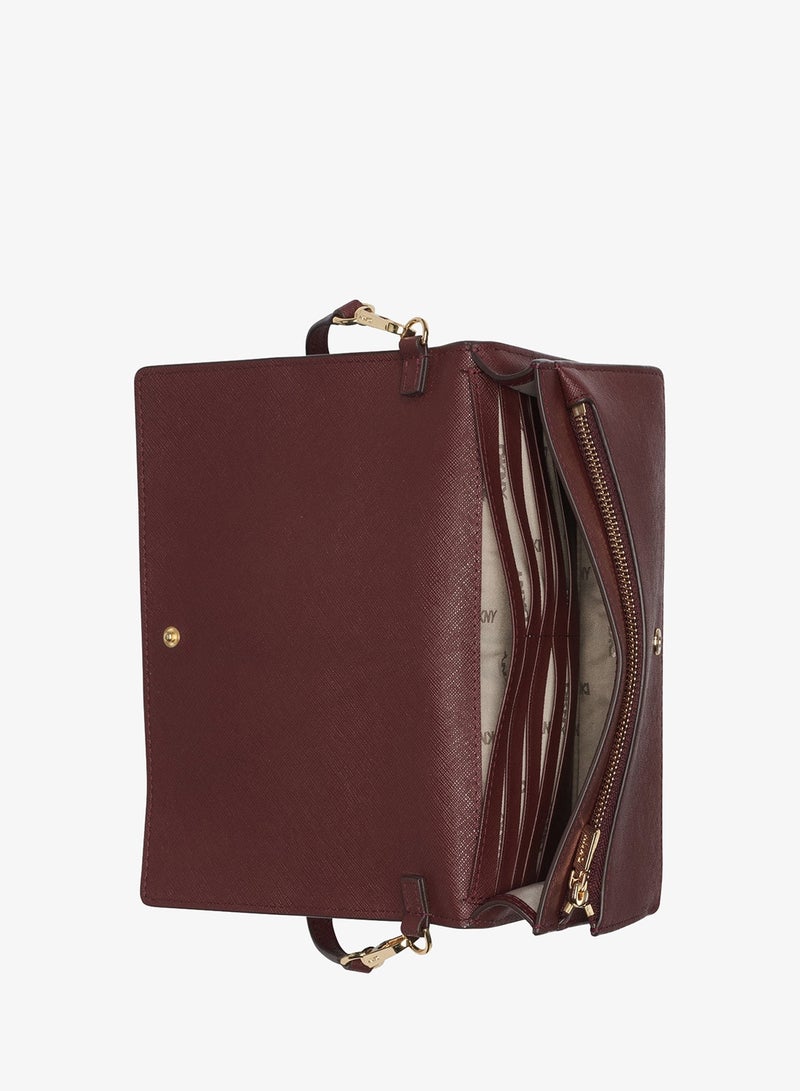 دكني حقيبة كروس بودي بشعار إيكو وغطاء قلاب - Image 5