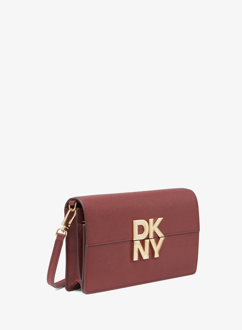 دكني حقيبة كروس بودي بشعار إيكو وغطاء قلاب - Image 3