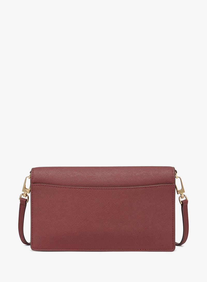 دكني حقيبة كروس بودي بشعار إيكو وغطاء قلاب - Image 2