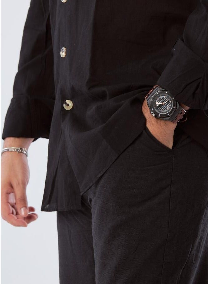 OtherMax Natural linen shirt - Image 4