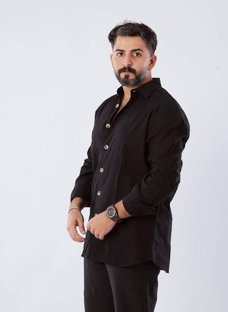 OtherMax Natural linen shirt - Image 5