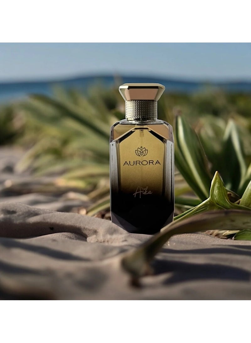 ايكا عطر شعر أورورا 80 مل - عطر الياسمين وزهر البرتقال والمسك الأبيض مع نفحات الكمثرى المنعشة وخشب الصندل - بخاخ عطر يدوم طويلاً 80 مل - عطر للسيدات - رذاذ شعر زهري خالٍ من الكحول للاستخدام اليومي - Image 2