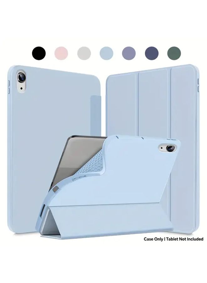 Navy Heavy Duty Smart Cover for iPad 11 2025 with Auto Wake Sleep Adjustable Stand Anti Slip Shockproof - Image 1
