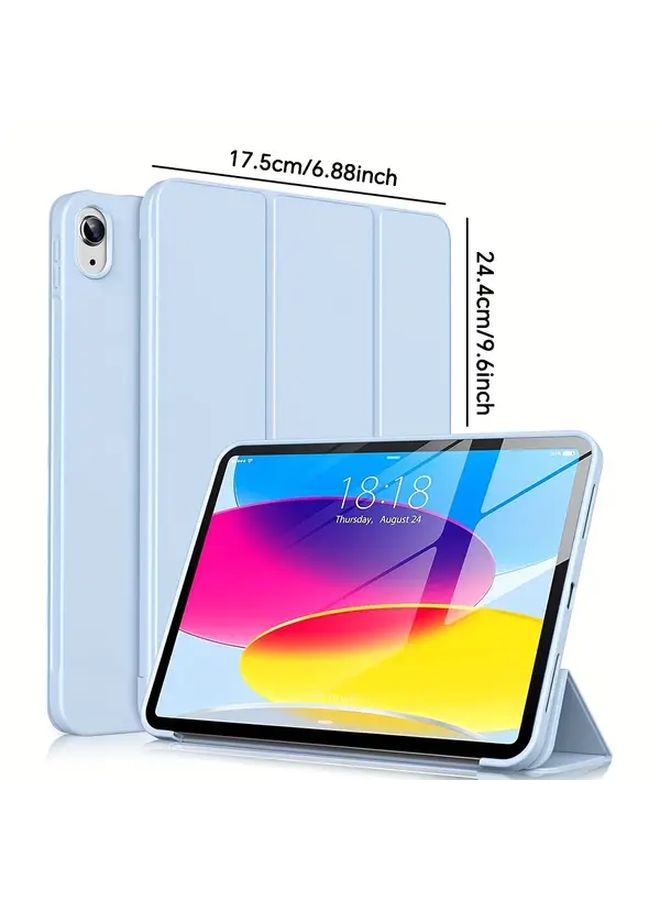 Navy Heavy Duty Smart Cover for iPad 11 2025 with Auto Wake Sleep Adjustable Stand Anti Slip Shockproof - Image 2