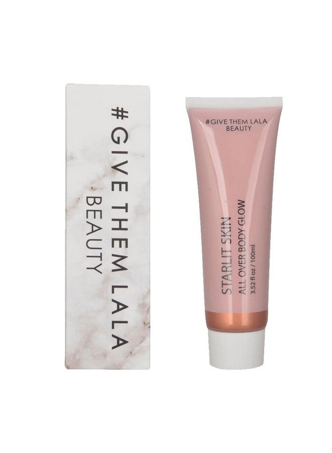GIVE THEM LALA Beauty Starlit Skin Body Glow Highlighting Moisturizer | Smooth Nonstreaking Cream Creates An Airbrushed Illuminated Look (Full Moon) - Image 1