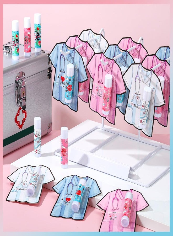 Sacubee 30 Pack Nurses Appreciation Gift Bulk Lip Balm Nurses Week Hospital Staff Team Thank You Gifts Best Nurse Ever Patient Access Week Presents Appreciation Party Favor for Coworker Midwife Women - Image 2