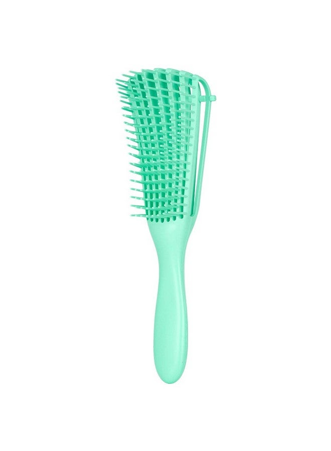 Emoly Detangling Brush For Natural Hairdetangler For America 3A To 4C Kinky Wavy Curly Coily Hair Detangle Easily With Wet/Dry (Green) - Image 2