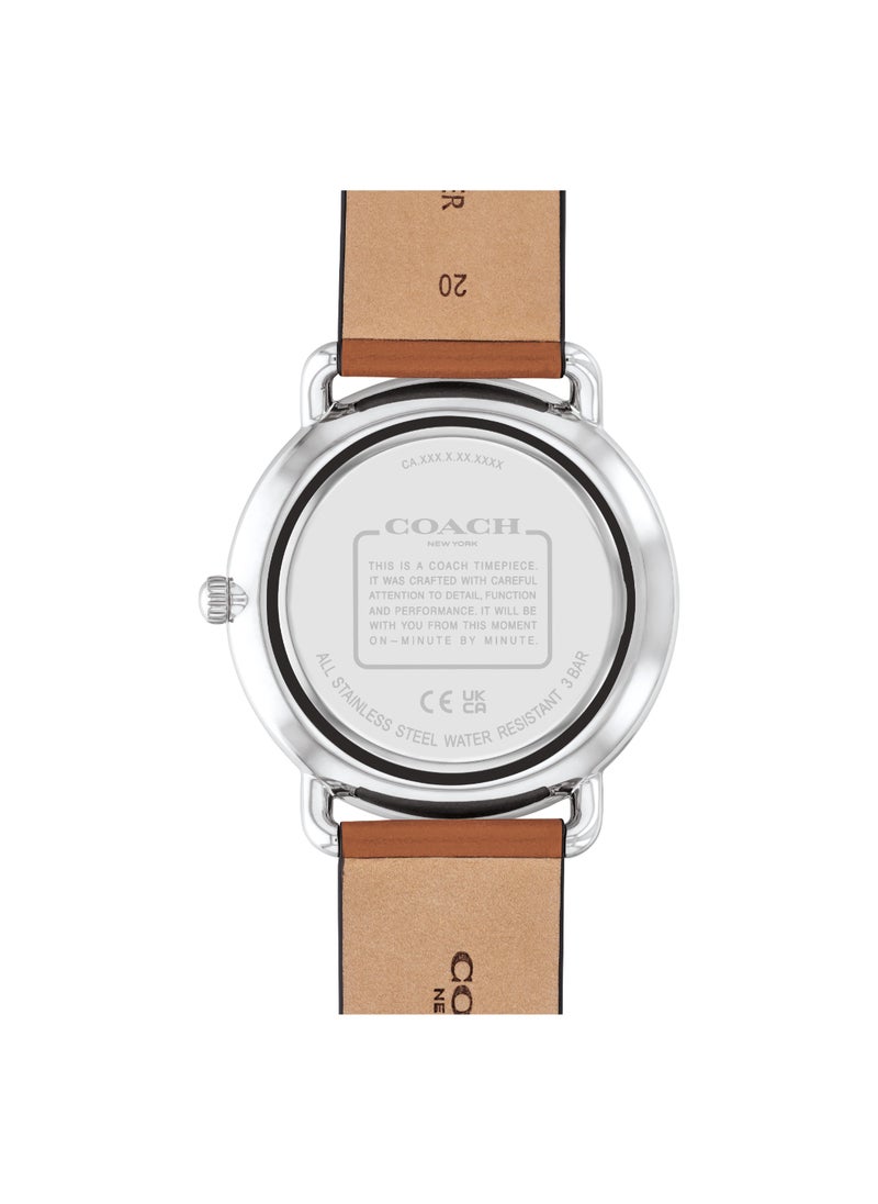 COACH COACH WATCHES ROUND ANALOG MEN'S AMBER CASE WATCH - 14602721  - Image 3
