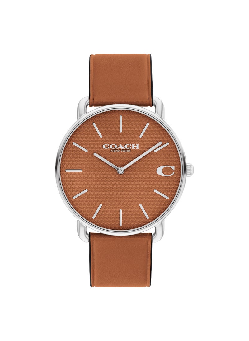 COACH COACH WATCHES ROUND ANALOG MEN'S AMBER CASE WATCH - 14602721  - Image 2