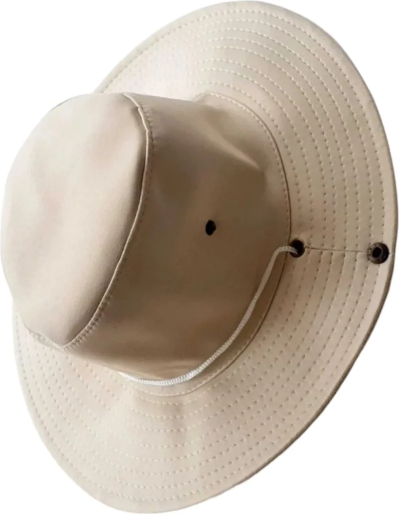 تيزجيلسين Foldable Safari Hat with Non-Flagging Pattern