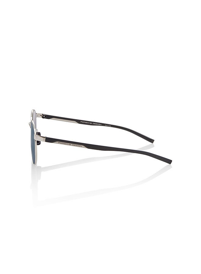 Porsche Design نظارة شمسية بيضاوية عاكسة للجنسين - P8945 B 54 - مقاس العدسة: 54 مم - Image 2