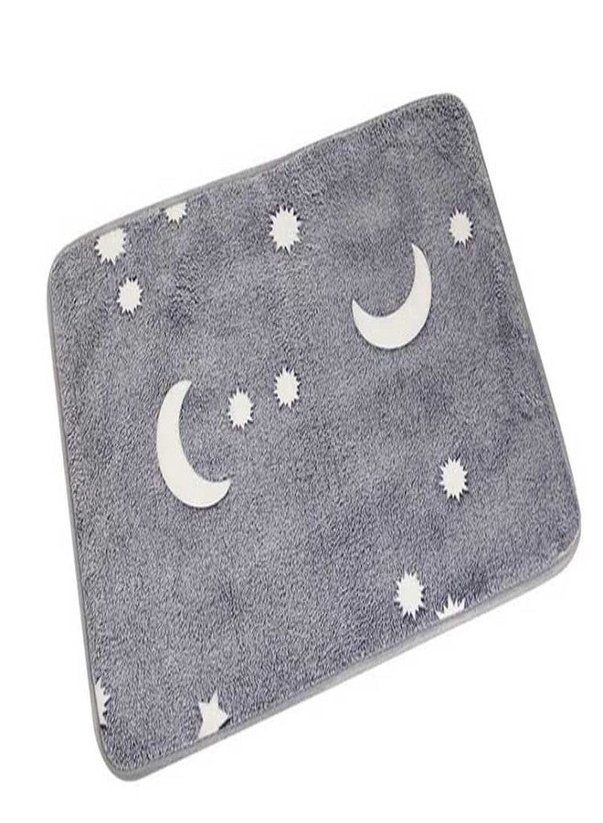 Vdhja Bathroom Microfiber Floor Door Mat in Home Kitchen Living Area Bathroom Office Entrance with Anti Slip Microfiber Anti-Skid Bath Mat (49 x 80 cm) - Image 1