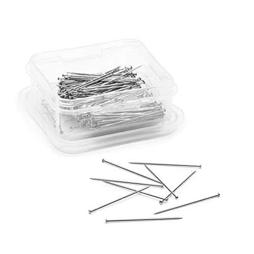 Dritz 22 Dressmaker Pins, 1-1/4-Inch (350-Count), Nickel - Image 2