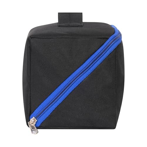 PAHAL Multipurpose Tool Case 10" Wide Mouth – Heavy Duty Tool Storage Bag with Large Opening Zipper, Portable Tool Kit Organizer for Electrician, Technician, Durable Carry Tool Bag – Black - Image 3