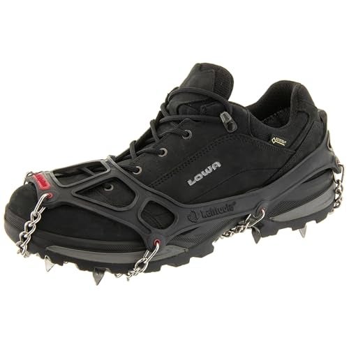 Kahtoola MICROspikes Footwear Traction for Winter Trail Hiking & Ice Mountaineering - Black - X-Large - Image 1