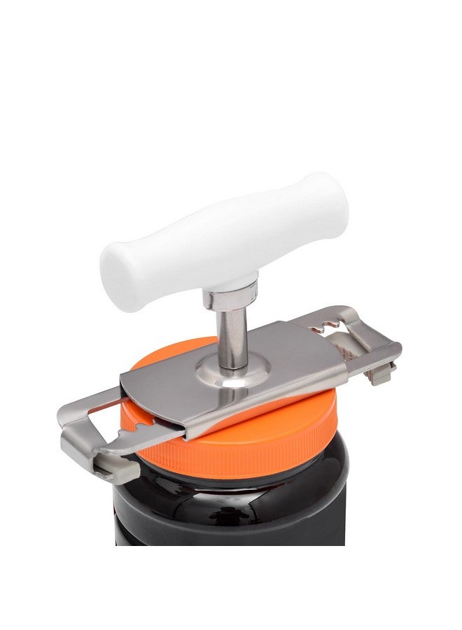 Kichwit Metal Jar Opener with Rubber Grippers, Bottle Opener Keychain Included - Image 5